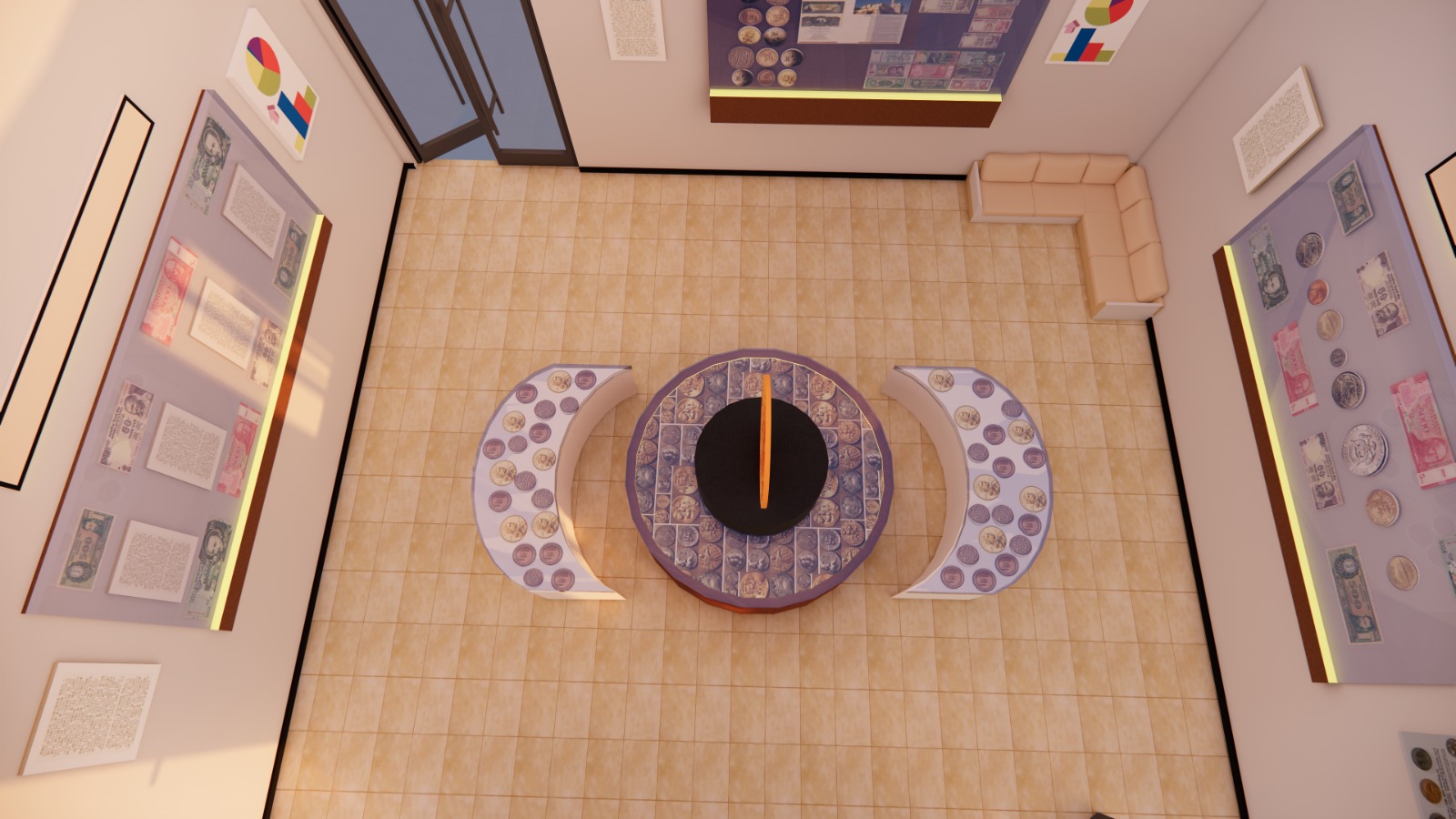 Gallery Layout — Top View